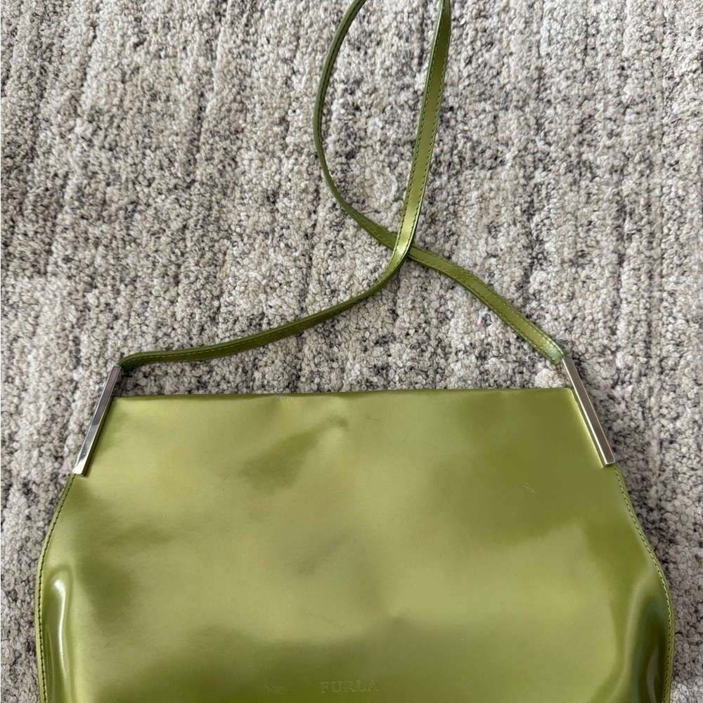 Furla Olive Shoulder Bag